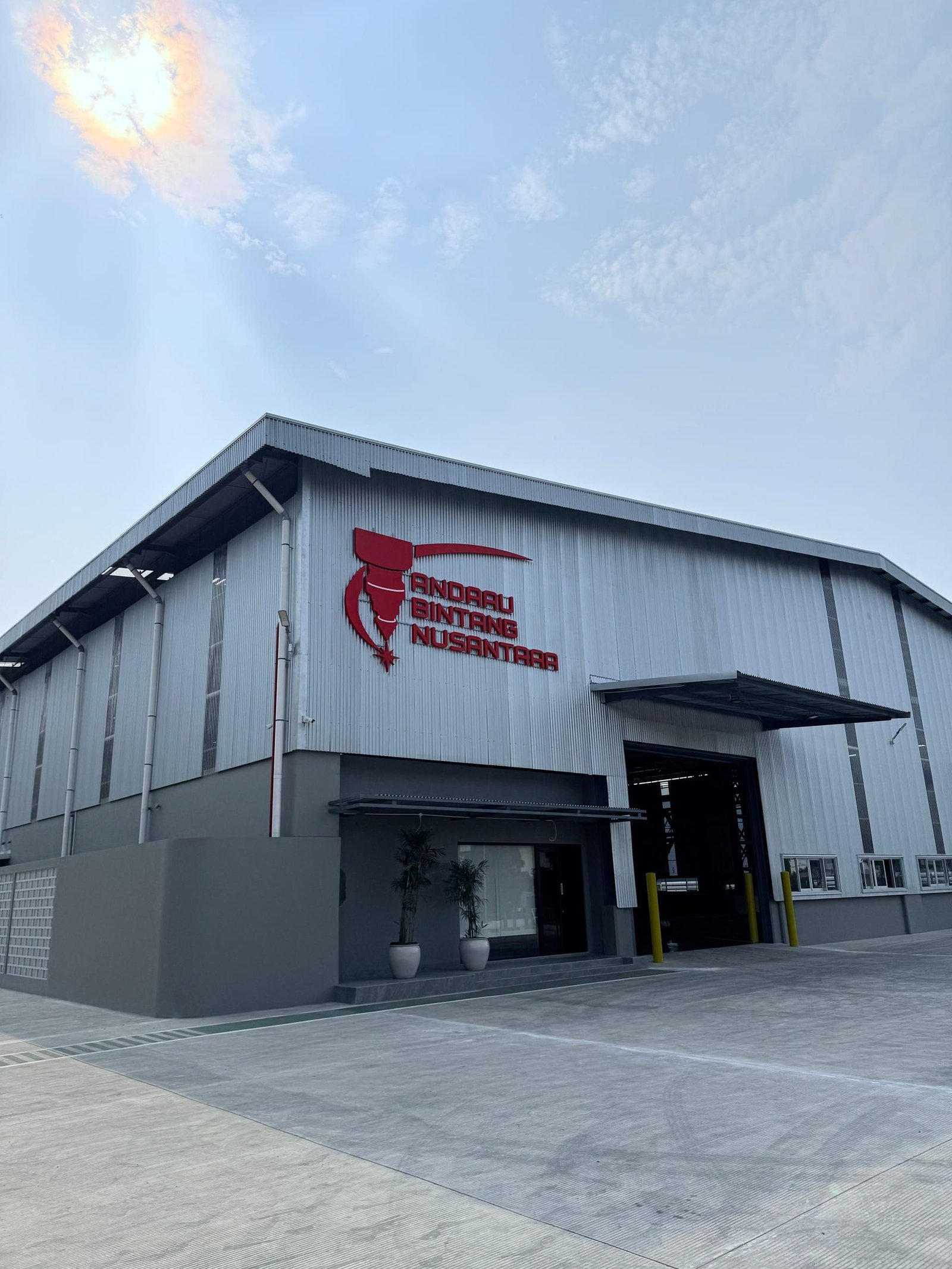 ABN facility building with company logo in KIIC Karawang